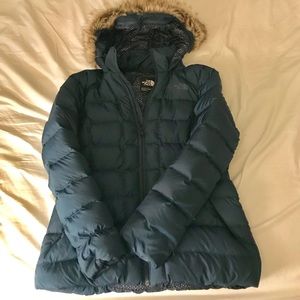 EUC TNF navy Gotham Jacket L